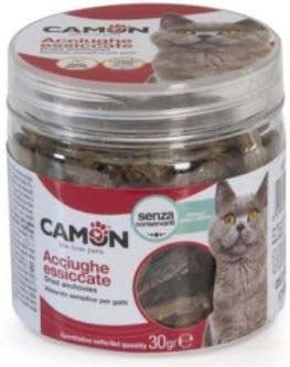 CAMON Snack pentru pisici, Anşoa uscate 30g