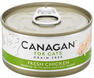 CANAGAN Conservă pentru pisici, cu Pui 75g