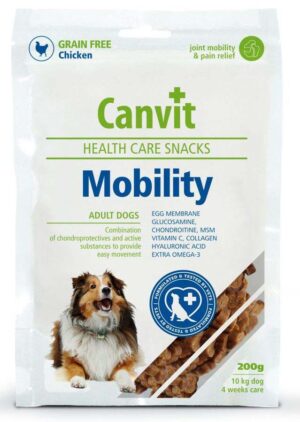 CANVIT Mobility Delicatesă pentru câini, fără cereale, cu Pui 200g