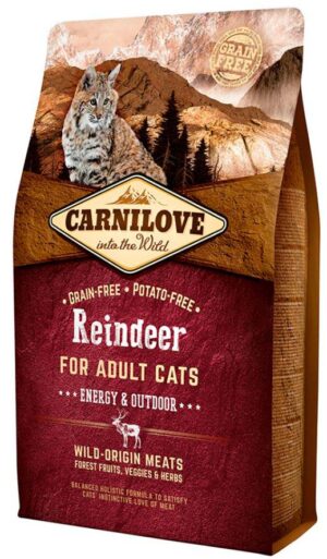 CARNILOVE Energy & Outdoor Ren, fără cereale