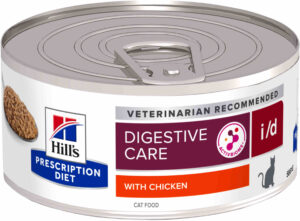 HILL's PD FELINE I/D Conservă pentru pisici cu probleme gastrointestinale 156g