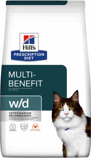 HILL's PD FELINE W/D Hrană uscată pentru controlul greutăţii