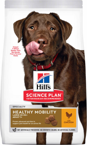 HILL's Canine Adult Talie Mare HEALTHY MOBILITY, cu Pui 14kg