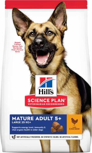 HILL's Canine MATURE Talie Mare, cu Pui 14kg