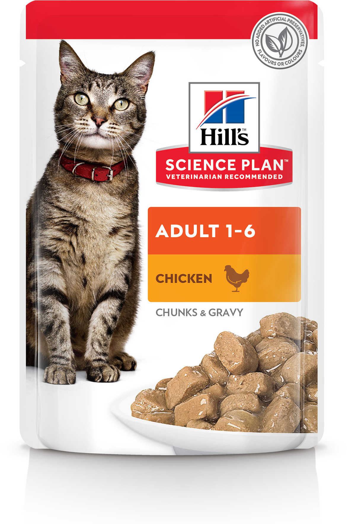 HILL's Plic hrană umedă pentru pisici Adulte, cu Pui 85g