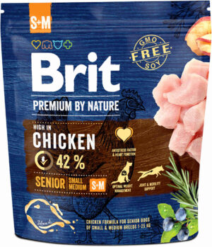 BRIT Premium by Nature SENIOR Small/Medium Breed