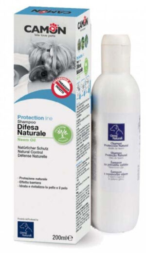 ORME NATURALI Şampon cu ulei de Neem, arbore de ceai şi argilă verde 200ml