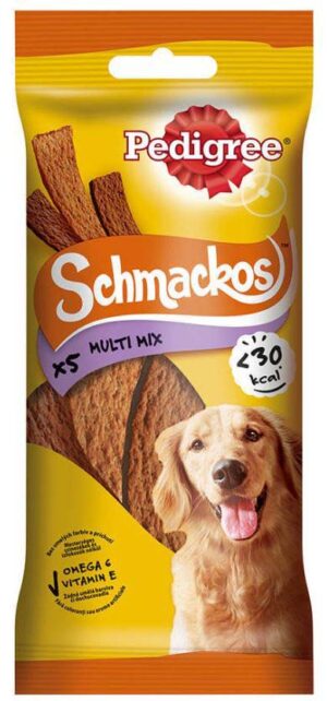 PEDIGREE Delicii pentru câini Schmackos Multi Mix, benzi moi