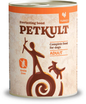 PETKULT Conservă pentru câini, Curcan