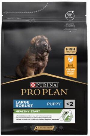 PRO PLAN Hrană uscată PUPPY Large Breed Robust cu Pui