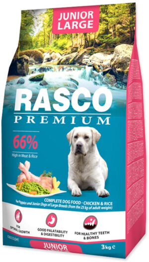 RASCO Premium JUNIOR Large, cu Pui şi Orez
