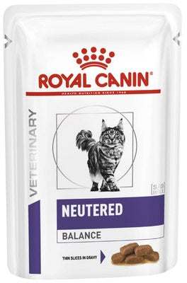 ROYAL CANIN VCN Neutered Weight Balance Plic hrană umedă pt pisici 85g