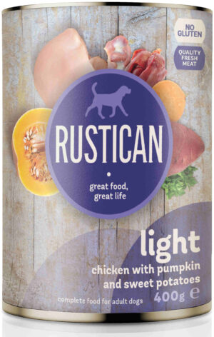 RUSTICAN Light Pui, Dovleac şi Cartofi dulci