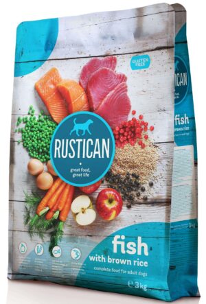 RUSTICAN Peşte şi Orez brun, fără gluten