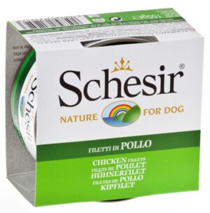 SCHESIR Conservă pentru câini File de Pui 150g