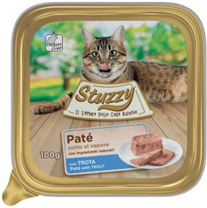 STUZZY Cat Pate pentru pisici, cu Păstrăv 100g