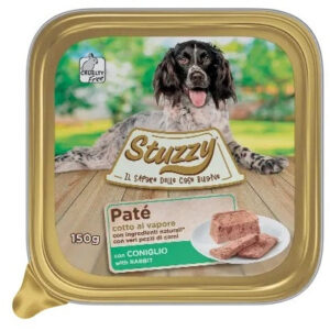 STUZZY Dog Pate pentru câini, cu Iepure 150g