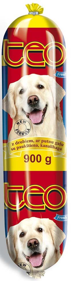 TEO Salam pentru câini, cu Pui  900g