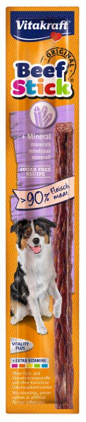 VITAKRAFT Delicatese pentru câini Beef-Stick cu Minerale 1 bucată, 12g