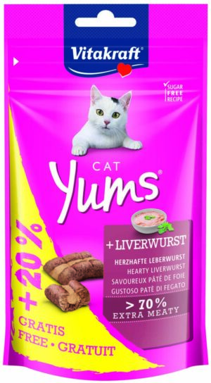 VITAKRAFT Delicatese pentru pisici Cat Yums cu Ficat
