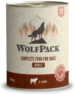 WOLFPACK Adult Miel, Hrană umedă pentru câini adulţi